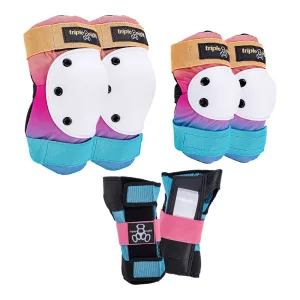 Triple Eight Saver Series Tripple Pad Set - Sunset