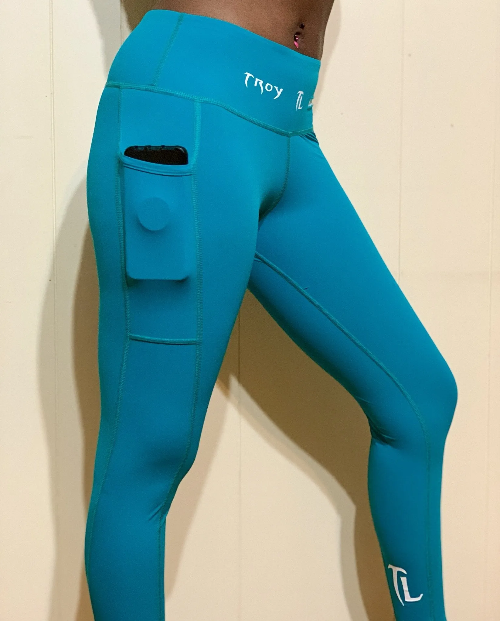 Troy Luxor Women's High Waist Leggings With Pockets
