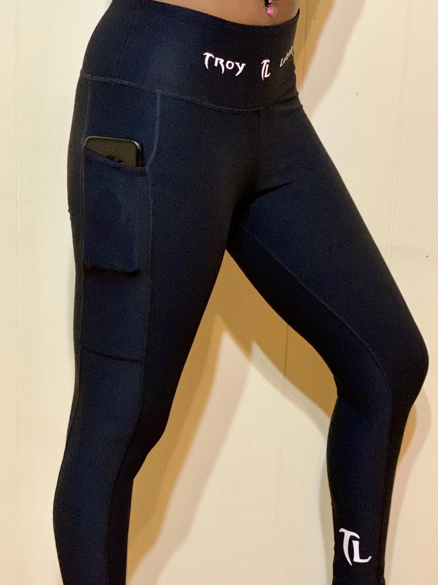 Troy Luxor Women's High Waist Leggings With Pockets