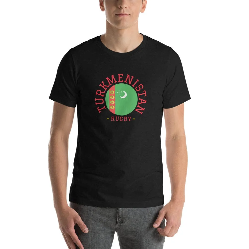 Turkmenistan Rugby Cotton T-Shirt