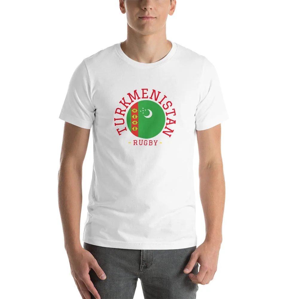 Turkmenistan Rugby Cotton T-Shirt