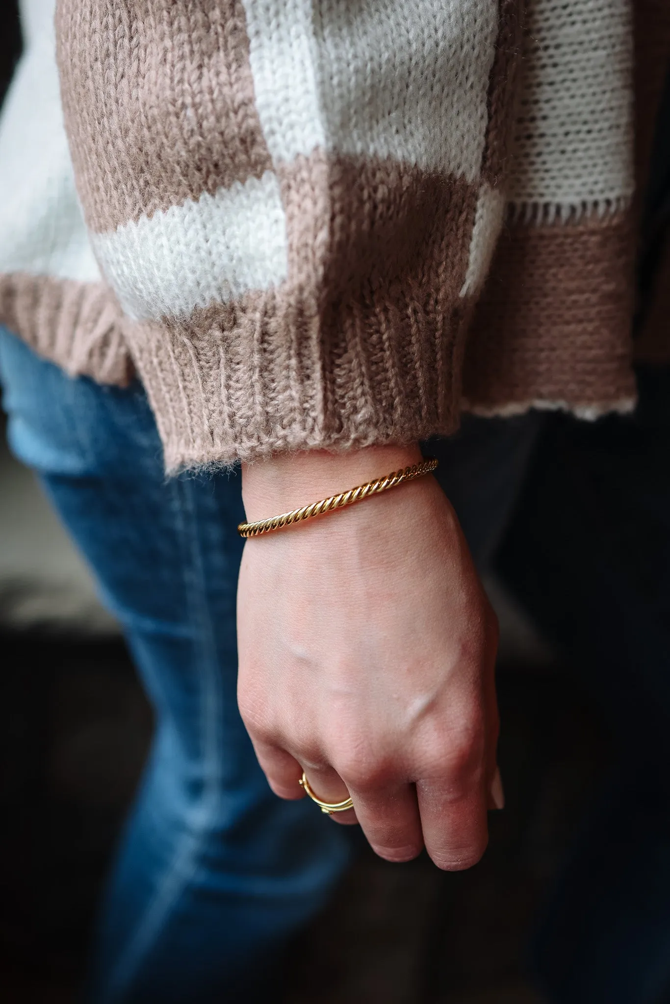 Twisted Aspen Bangle