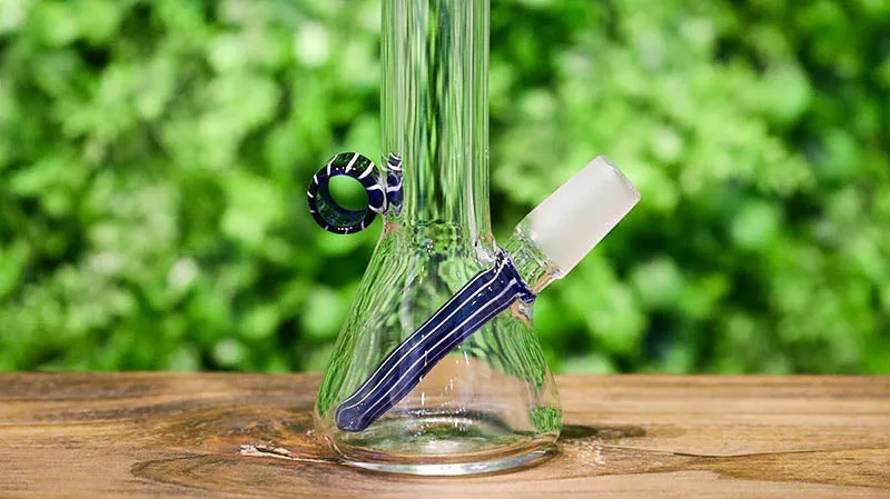Ultra Mini Dab Rig w/ Blue Candy Accents