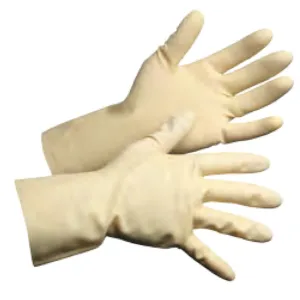 Unlined Latex Chemical Resistant Canner's Gloves