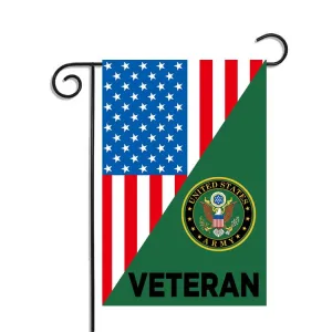 U.S Army Veteran Garden Flag 12.5 X 18 Inches