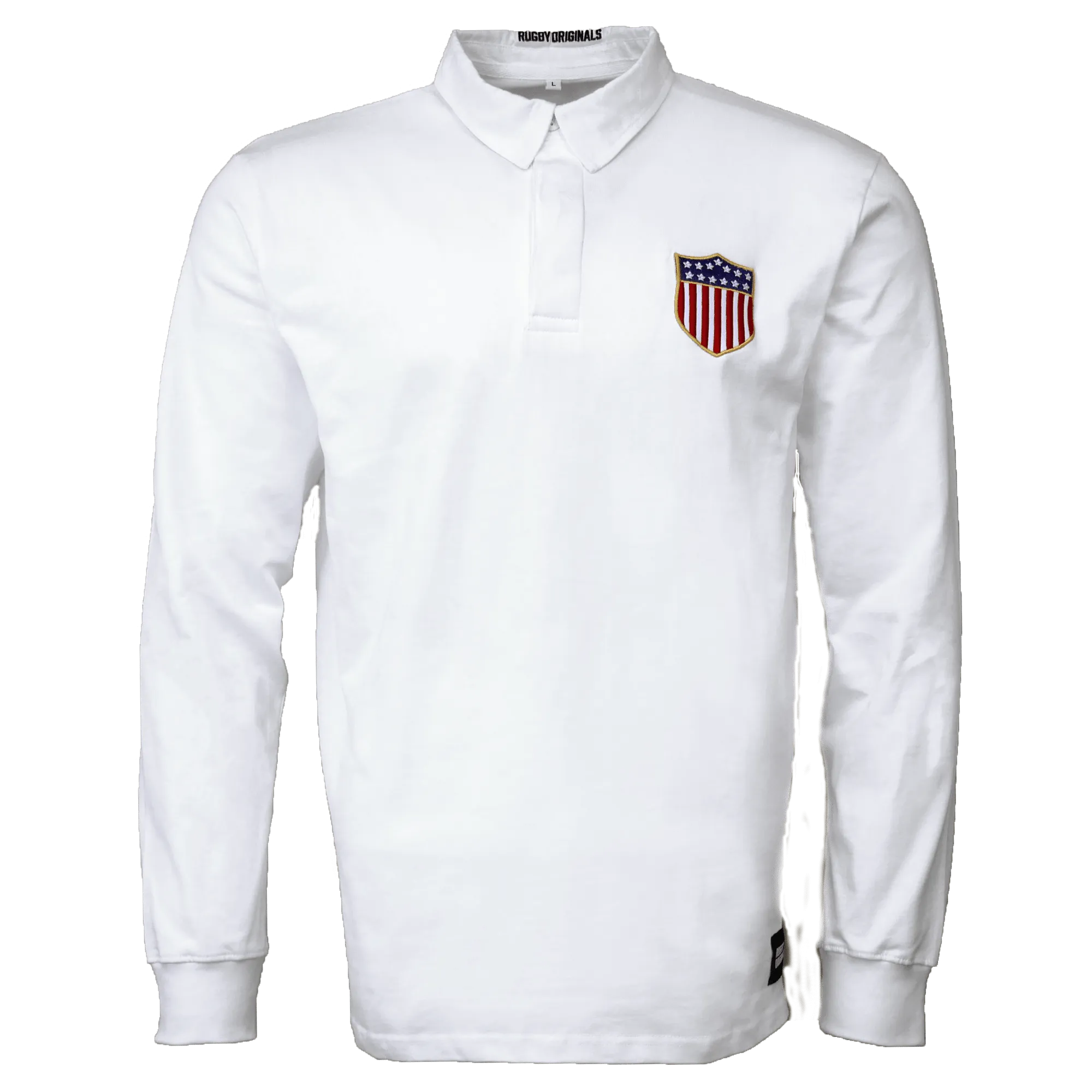 USA Rugby White Heritage Jersey by Rugby Originals