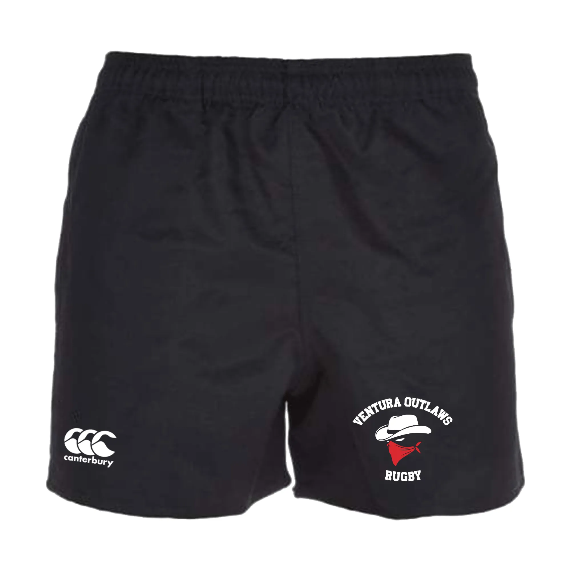 Ventura Outlaws Rugby Professional Polyester Rugby Short by Canterbury