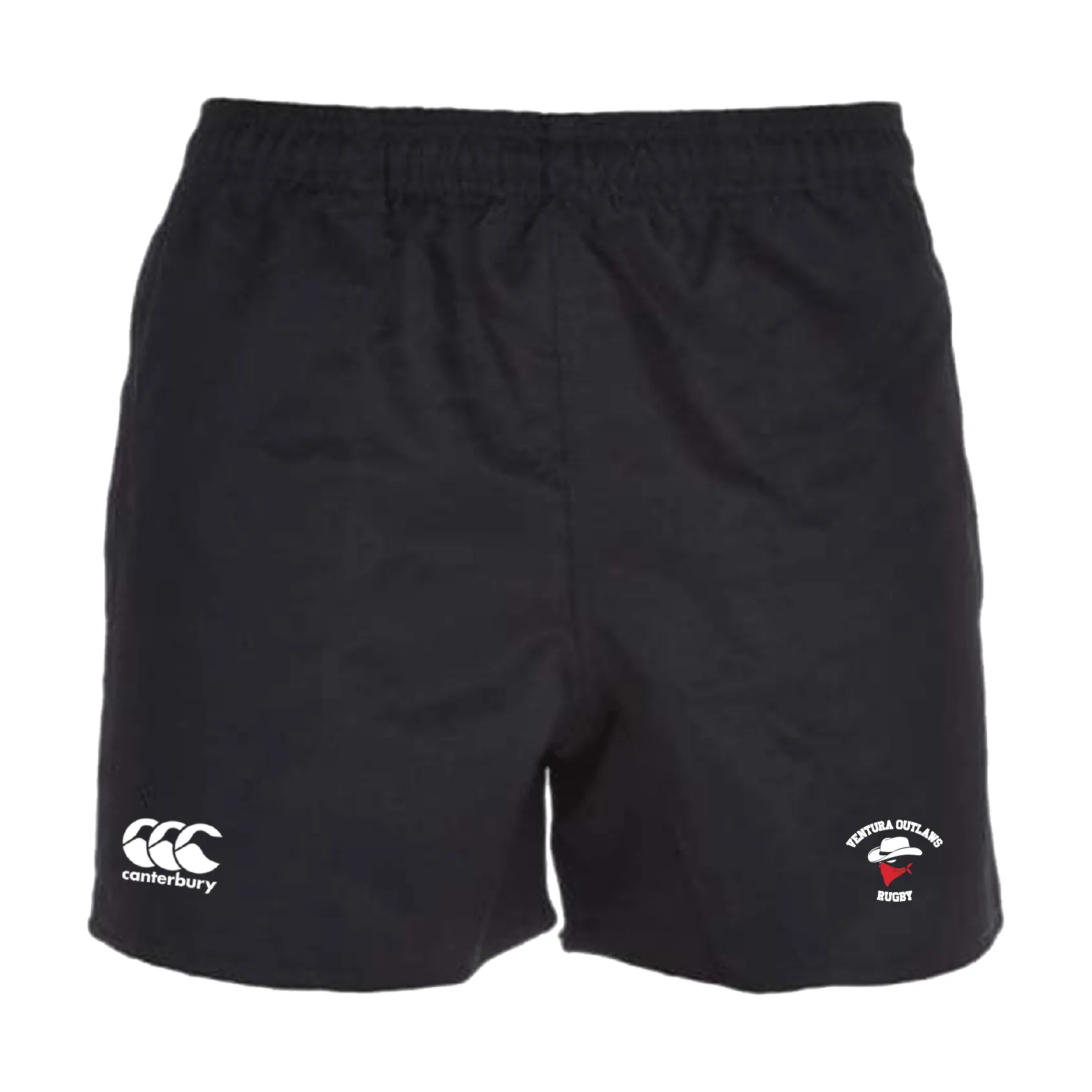 Ventura Outlaws Rugby Professional Polyester Rugby Short by Canterbury