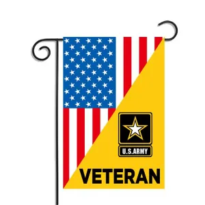 Veteran U.S Army Garden Flag 12.5 X 18 Inches