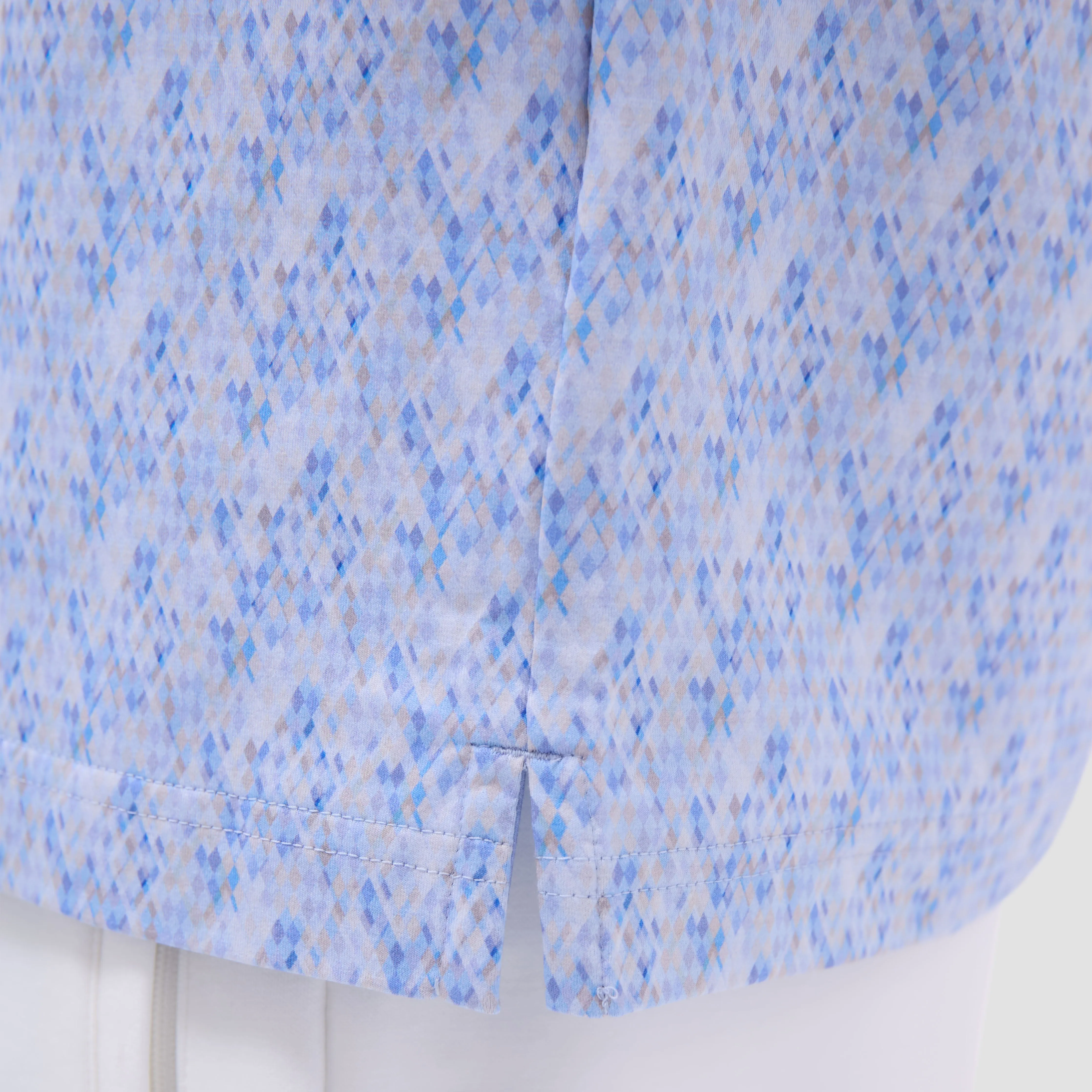Vincent Double-Sided Geometric & Solid OoohCotton Polo Shirt