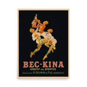 Vintage Bec-Kina Poster