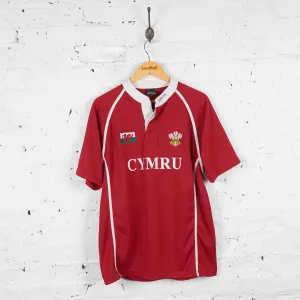 Wales Home Rugby Shirt - Red - L