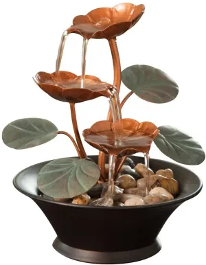 Water Lilies Water Fountain