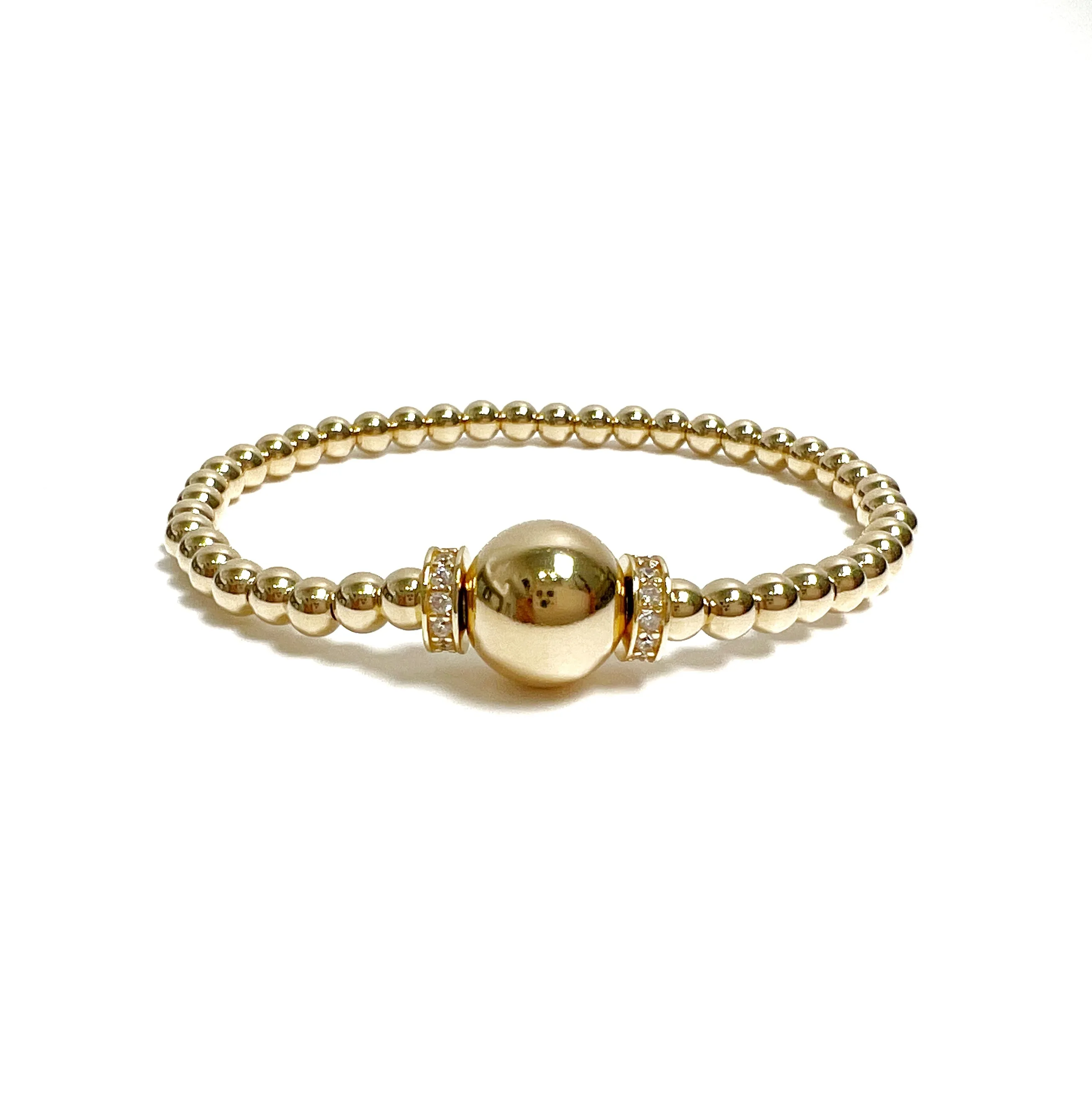 Water Resistant Large Bead Bracelet