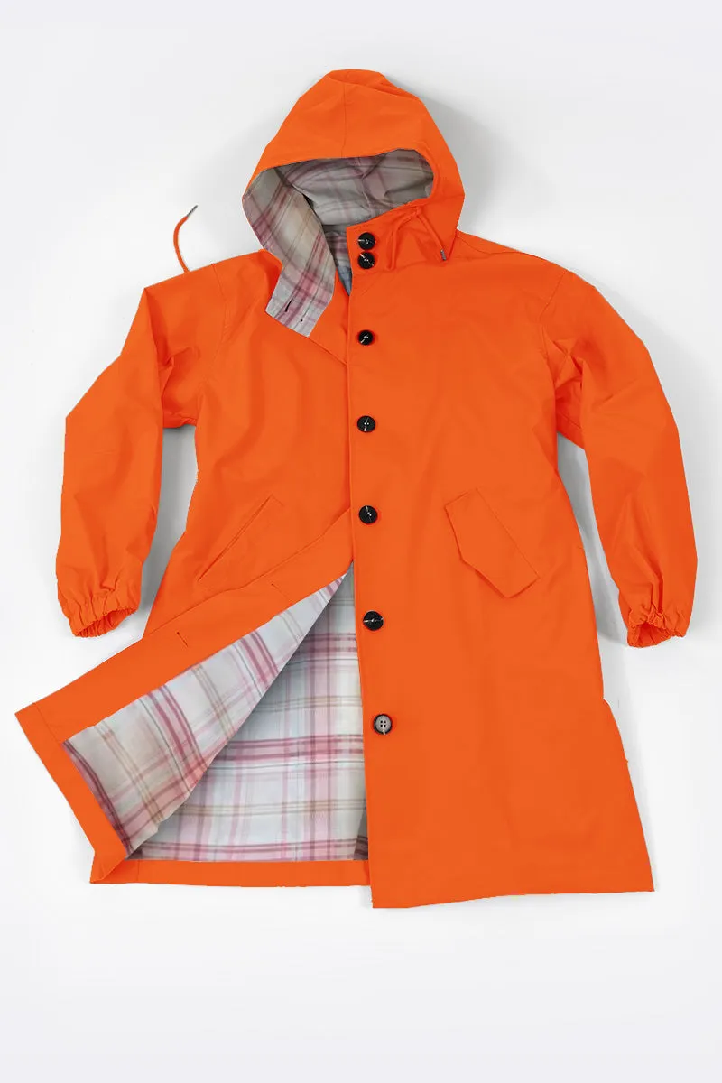 Water Resistant Oversized Hooded Windbreaker Rain Jacket