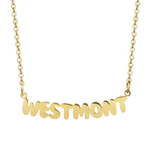 Westmont Camp Gold Necklace