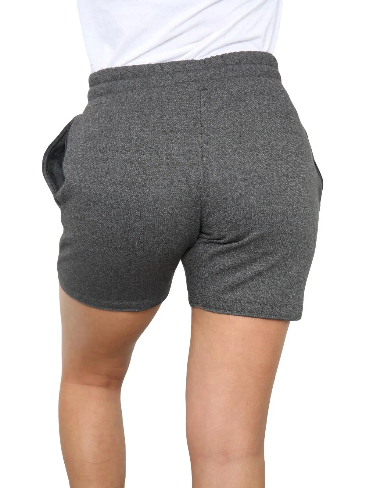 Women Elasticated Cotton Blend Shorts