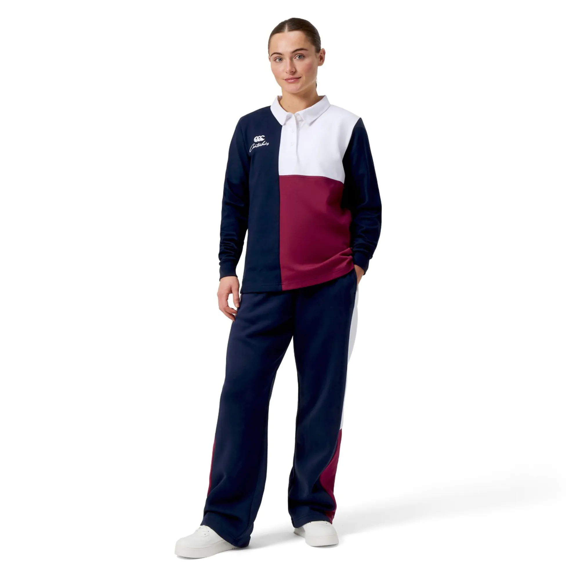 Women's Canterbury Harlequin Weber Long Sleeve Rugby Jersey