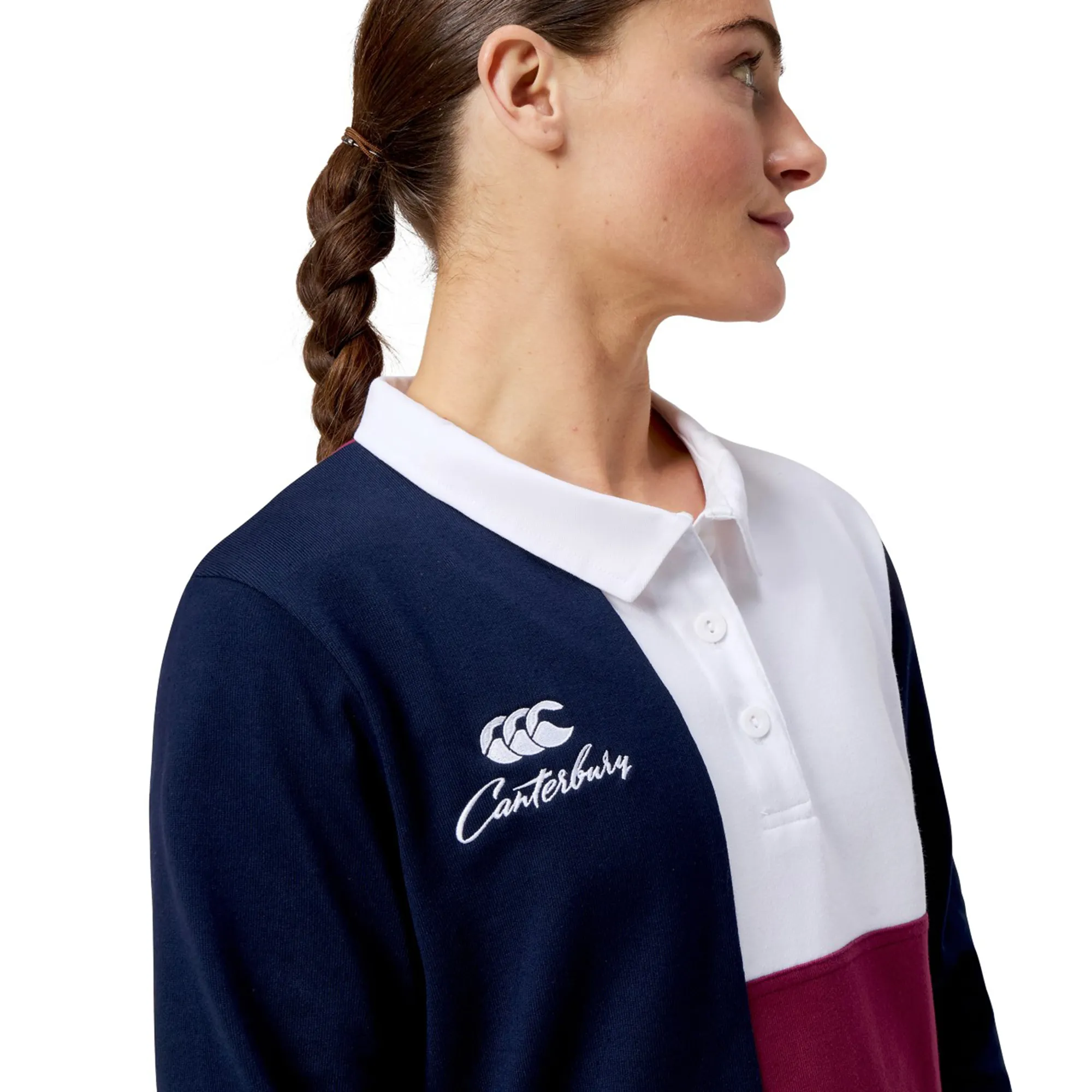 Women's Canterbury Harlequin Weber Long Sleeve Rugby Jersey