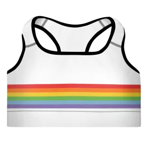 Women's Rugby Pride Padded Sports Bra