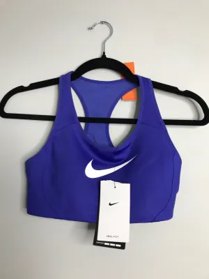 Womens Size Sm Misses Blue Nike NWT Athletic Sports Bra