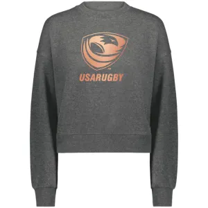 Women's USA Rugby Bronze Slouchy Crew Sweatshirt