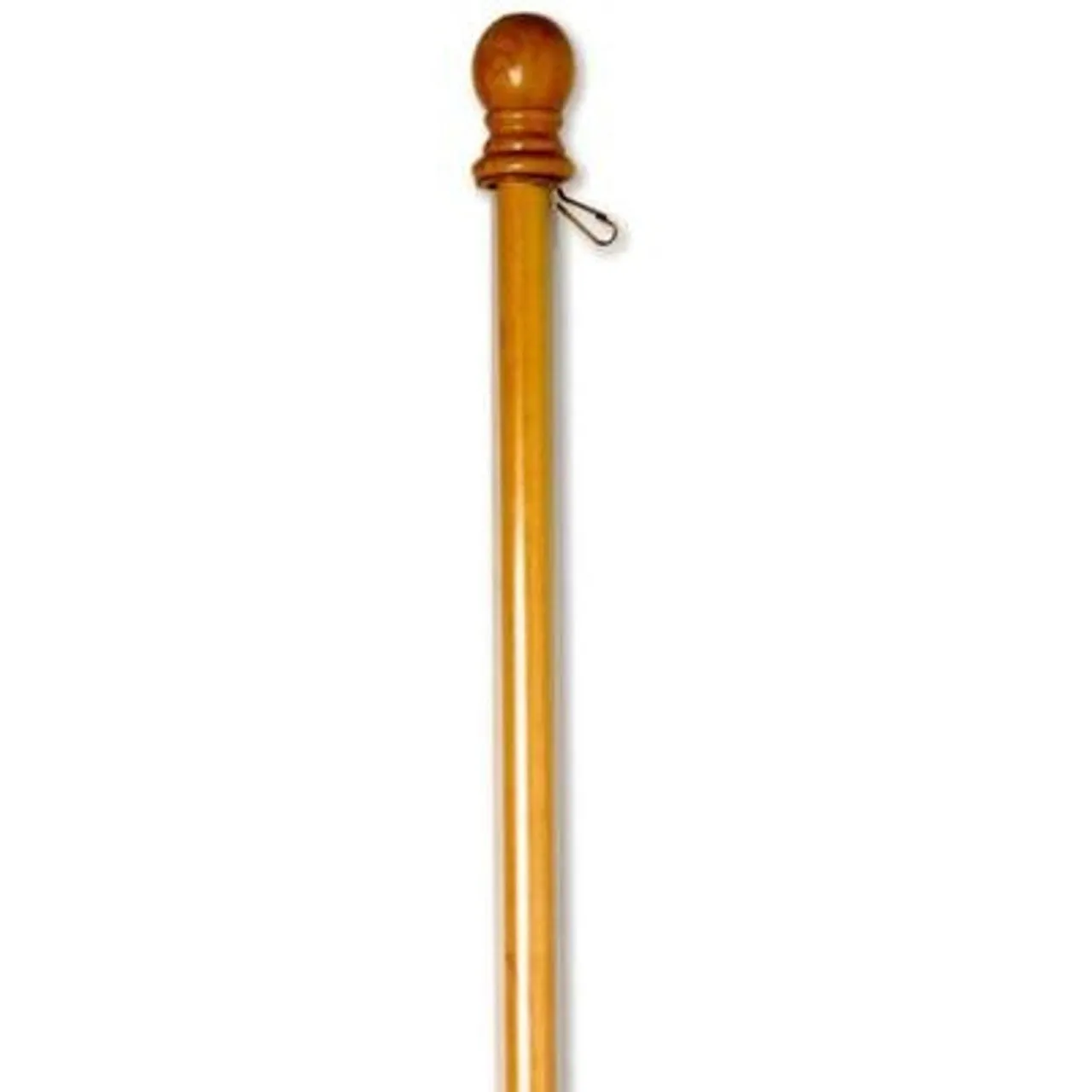 Wood House Flag Pole with Anti-Wrap Tube