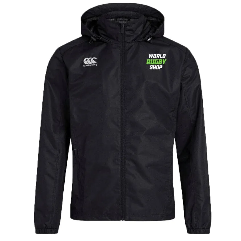 World Rugby Shop Club Vaposhield Full Zip Rain Jacket by Canterbury