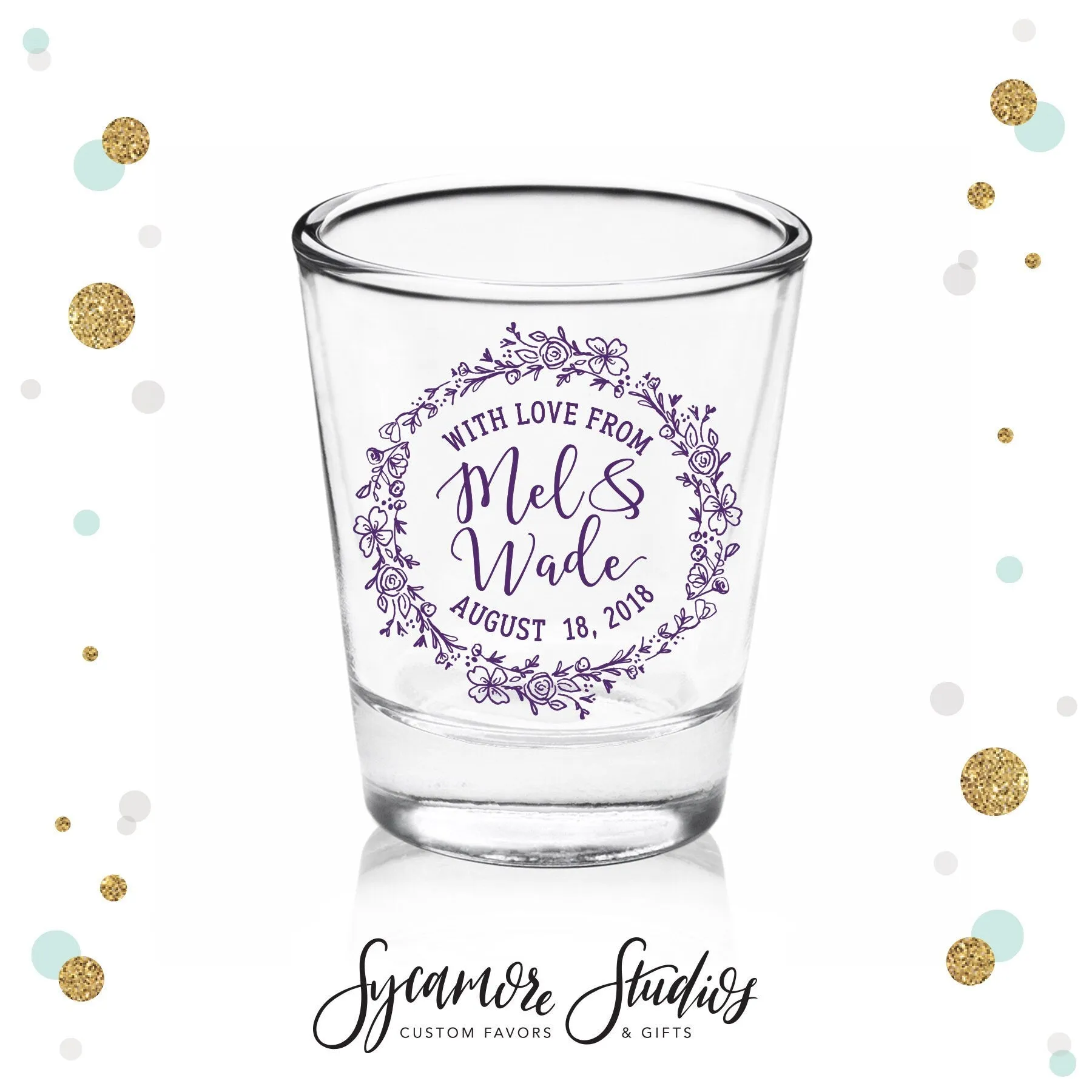Wreath - Shot Glass #48C