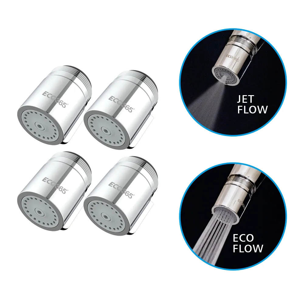 X22 Dual Flow Chrome Finish JET and ECO Flow Aerator