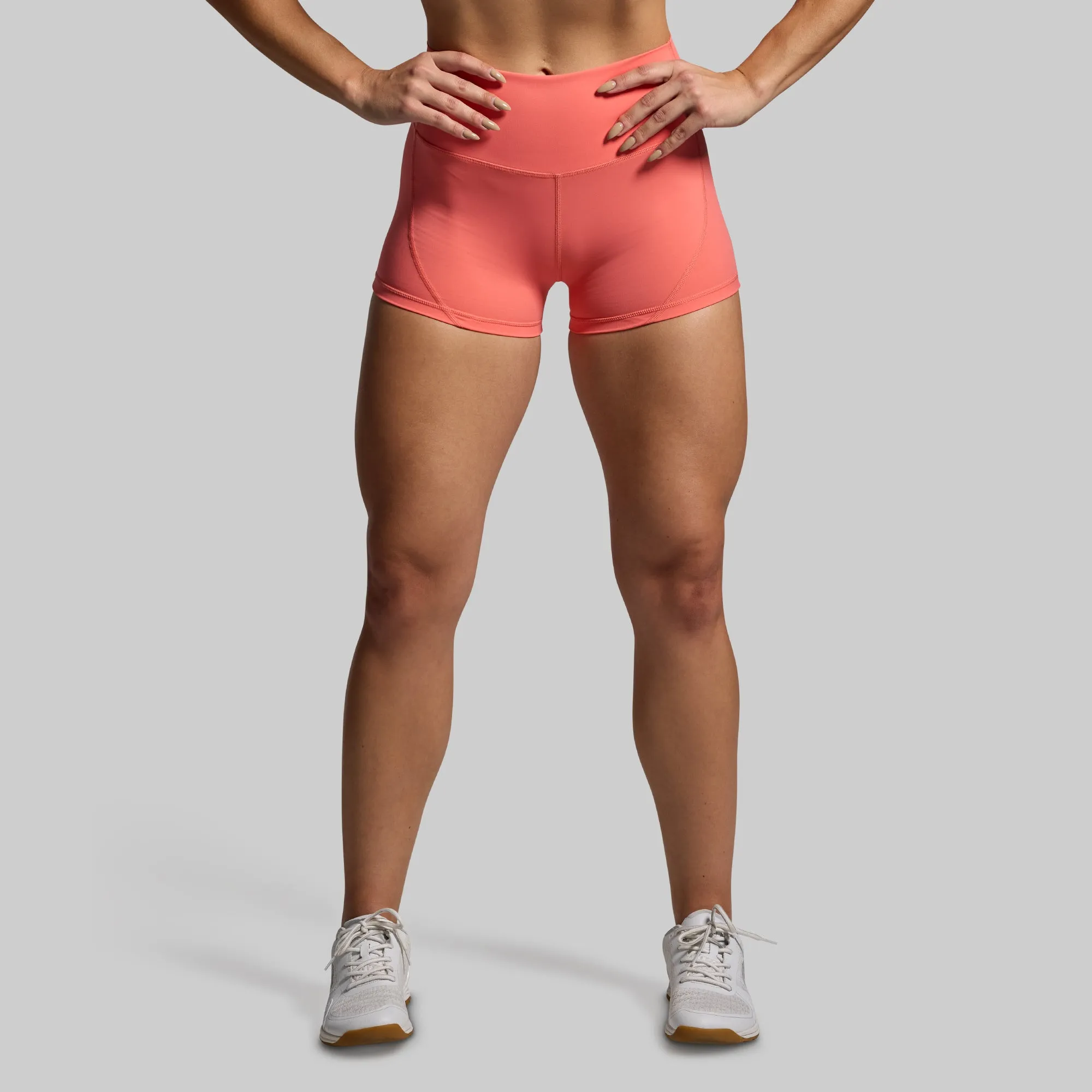 Your Go To Booty Short (Hot Peach)