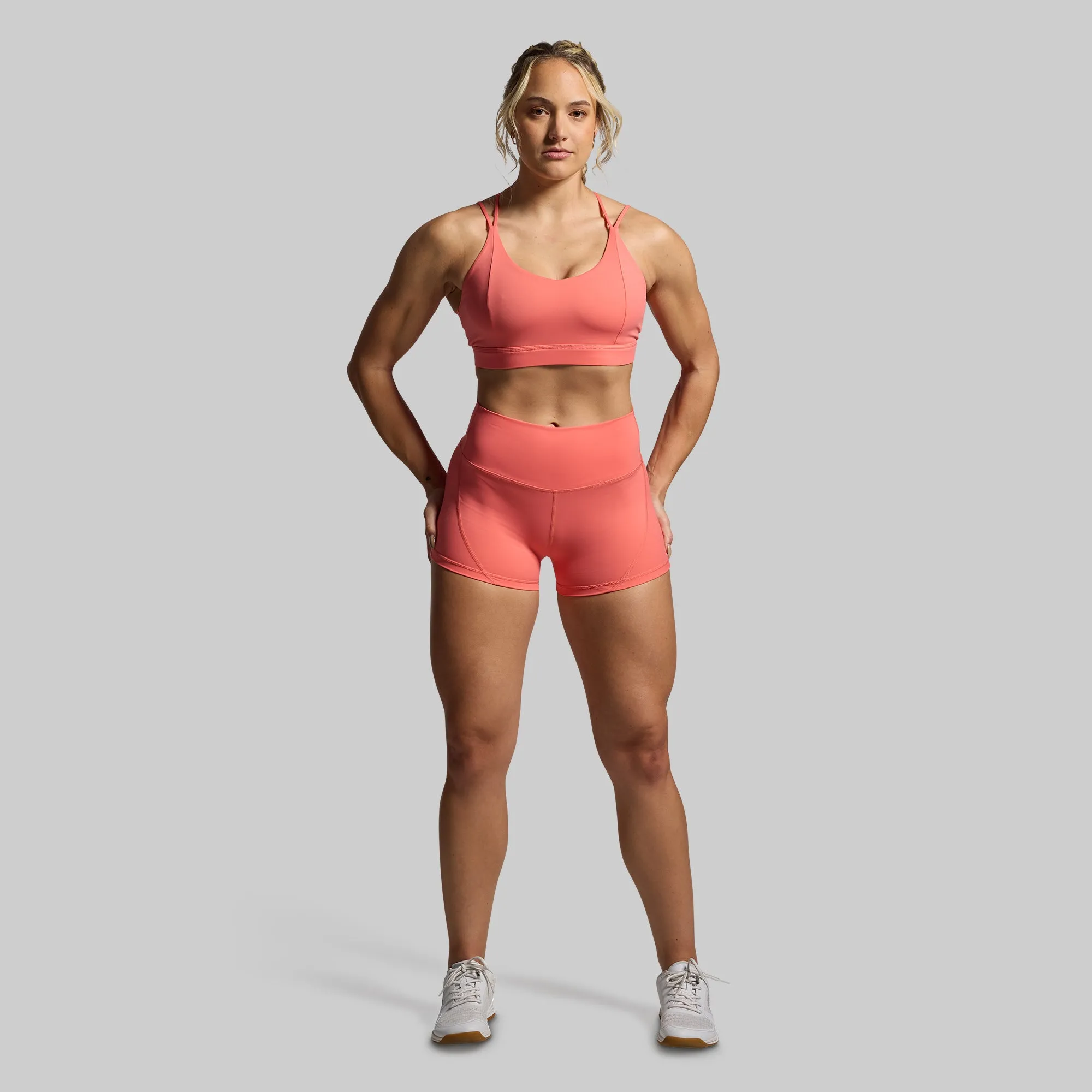 Your Go To Booty Short (Hot Peach)